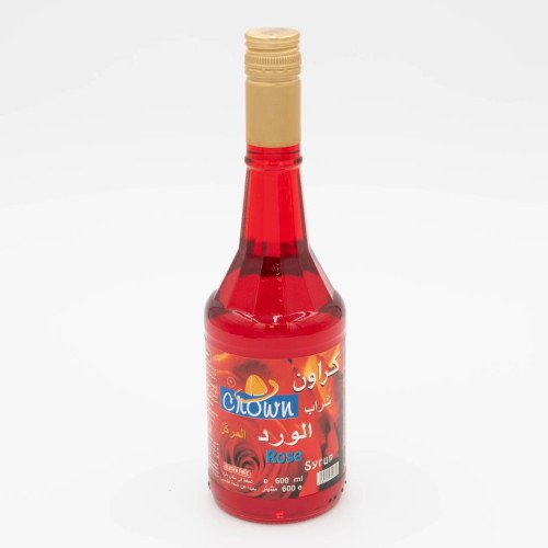 *Crown Rose Syrup 600 ml x 12 ct
