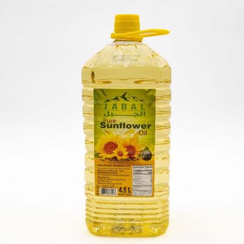 *Jabal Pure Sunflower Oil 4.5 lt x 4 ct